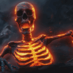 Lava Skeleton Projection